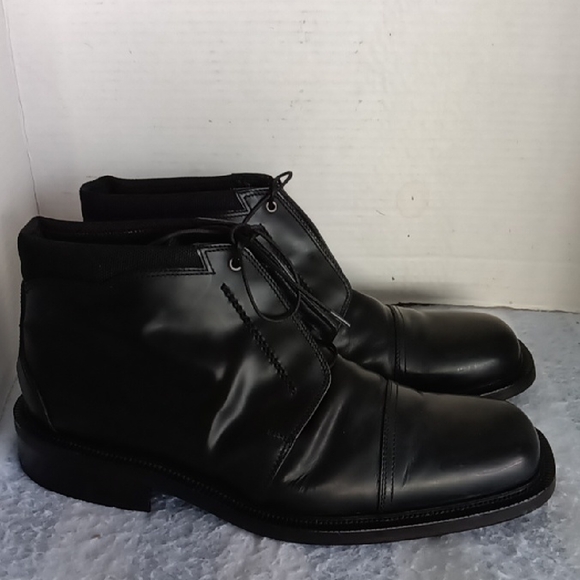 Versace Black Chukka Boots